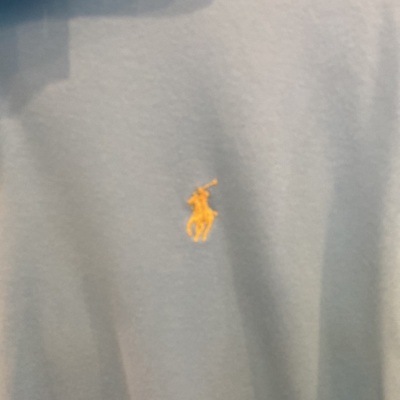 Polo shirt in soft aqua color - Picture 2 of 4